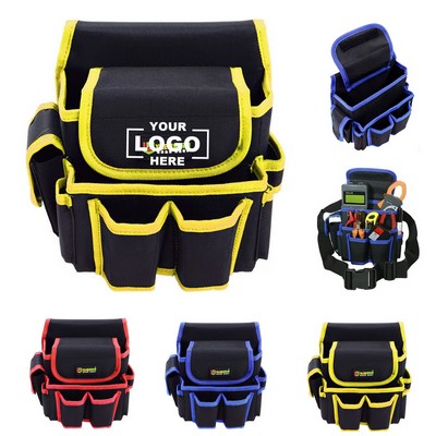 Multifunctional Pouch Tool Bag Waist Electrician Bag Canvas Bag Tool Pouch Tool kit Utility Pouch f