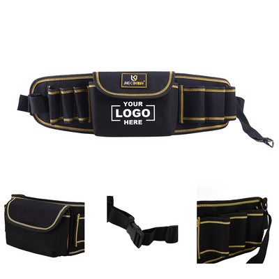 Electricians Fanny Pack MultiUse Professional Tools Bag Oxford Fabric Stylish Mechanics Design