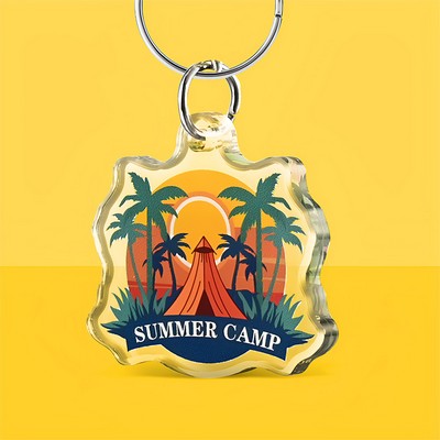 2" Custom Acrylic Keychain