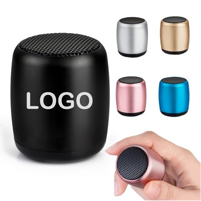 Mini Aluminum Portable Bluetooth Speaker