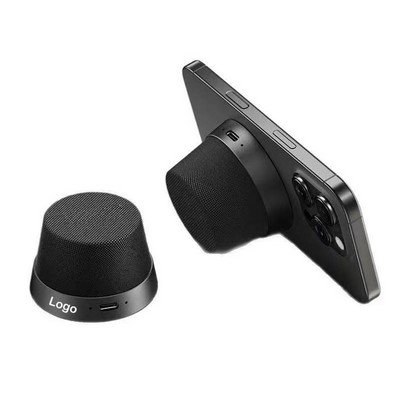 Magnetic Mini Bluetooth Speaker Phone Holder