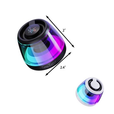 Wireless Speaker with RGB Lights and Magnetic Base