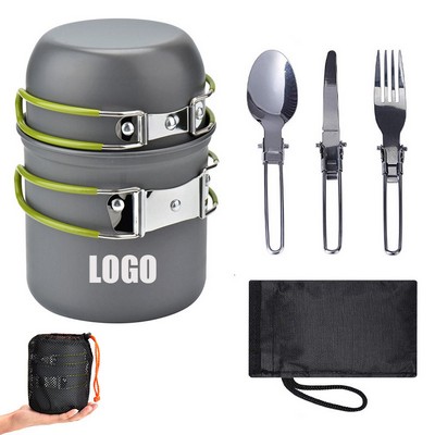 Portable Outdoor Camping Cookware Set