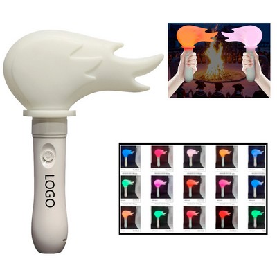 15 Lights Flame Shape Glow Sticks Party Led Torch Cheer Stick